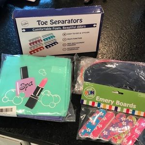 Spa goodie bag materials